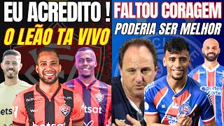 URGENTE VITÃ“RIA SURPREENDE E SEGUE VIVO  NO BAHIA FALTOU CORAGEM PARA VENCER O CRUZEIRO [upl. by Arbmahs]