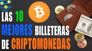 ✅Las mejores 10 BILLETERAS de CRIPTOMONEDAS [upl. by Grant]