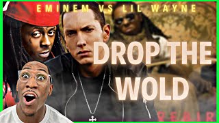 FIRST TIME HEARING Lil Wayne  Drop The World ft Eminem Official Music Video  REACTION [upl. by Konstantine]