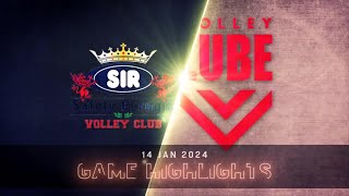 Sir Safety Susa Perugia vs Cucine Lube Civitanova  VBW  SuperLega  Match Highlights [upl. by Feeney]