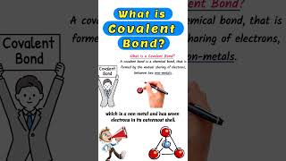 Covalent Bond covalentbond covalent covalentbonding chemistry science short shortvideo [upl. by Lrad]