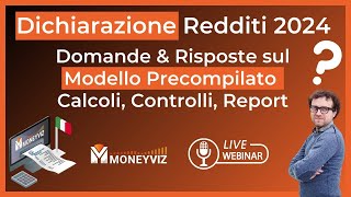 Dichiarazione Redditi 2024  DampR sul Modello Precompilato Calcoli Controlli Reportistica [upl. by Ahsen593]