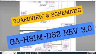 Boardviews  schematisc  ga h81mds2 rev 30 free dowload [upl. by Airdni]