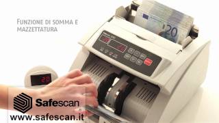 Safescan 2250 ITA  wwwsafescanshopit [upl. by Idolem262]