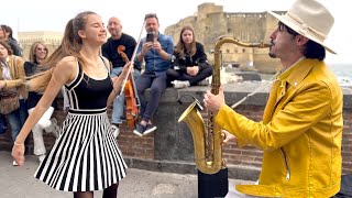 Every Breath You Take The Police Daniele Vitale amp Karolina Protsenko  Sax amp Violin Cover [upl. by Rea]