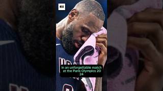 LeBron Jems Makes Olympics History shorts basketball lebronjames teamusa olympics2024 [upl. by Tully]