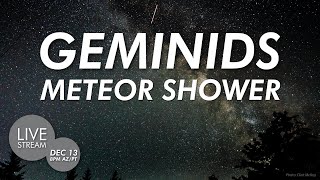 Geminids Meteor Shower  December 13th 2020 [upl. by Yttiy271]