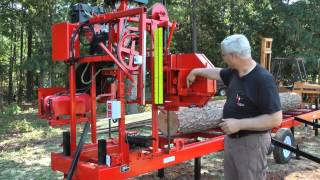 Cooks MP32 Portable Sawmill 2013 [upl. by Jammin49]