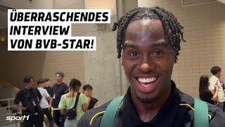 BynoeGittens überrascht mit erstem Interview auf Deutsch [upl. by Ilegna]