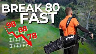 4 RULES to BREAK 80 Consistently No Swing Changes [upl. by Siuluj]