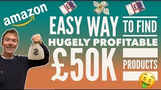 StepByStep Guide To Finding HUGELY PROFITABLE £50k Products With Amazon FBA [upl. by Michaelina427]