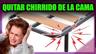 🛏 💥 Quitar SONIDO DE CHIRRIDO de la CAMA  🥵 [upl. by Irafat]