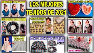 RECOPILACION DE TEJIDO 2021  LOS MEJORES TEJIDOS A CROCHET  CROCHET PATTERN FREE [upl. by Hnilym899]