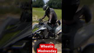 Raptor 700 wheelie bikelife yamaha offroad raptor700 raptor viralshorts atv wheelie [upl. by Aernda]