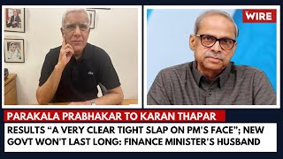 Results “A Very Clear Tight Slap on PM’s Face” New Govt Won’t Last Long Finance Minister’s Husband [upl. by Aliekahs]