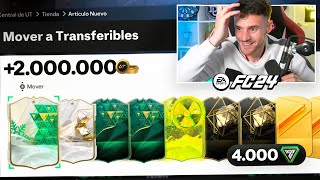 ABRO MI SOBRE DE 4000 FIFA POINTS ME TOCA UNA ICONO DE 2 MILLONES [upl. by Andria]