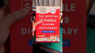 The Official Scrabble Players Dictionary  Amazon Buy [upl. by Aicirtam595]