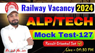 RRB ALPTECH 2024  CBT1 TEST  SET 127  OFFLINE OPEN TEST DISCUSSION । By Er S K Jha Sir amp Team [upl. by Nerat]