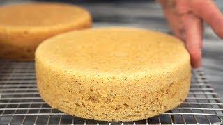 How to Get Flat Cake Layers [upl. by Fenner]