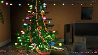 Merry Christmas 3D Screensaver  AstroGemini [upl. by Sprage333]