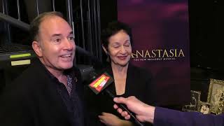 The Journey Continues ANASTASIA Cast Helps National Tour Company Hit the Road [upl. by Hcire582]