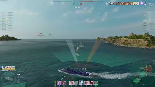 World of Warships Ultimate Challenge IJN Minegumo 217 Max Torpedo Hit in 1 Round 76th  0 hit [upl. by Moule]