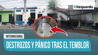 🚨🇨🇴😱 IMPRESIONANTE TEMBLOR generó PÁNICO y DESTROZOS en COLOMBIA FUERTE SISMO Vanguardia [upl. by Mansur680]