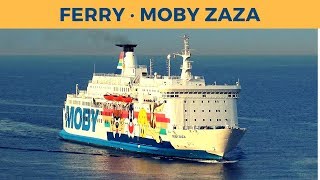 Arrival of ferry MOBY ZAZÁ in Nice Moby Lines [upl. by Moyers]