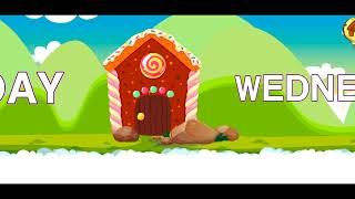 Days Name for kids days Name for kids viral My video please subscribe [upl. by Evol]