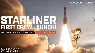 Watch The First Boeing Starliner Launch with NASA Astronauts CFT1 [upl. by Spiros]