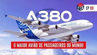 A maior aeronave do mundo por número de passageiros  A380 [upl. by Lesak437]