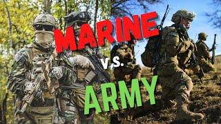 Marine Reacts To Army Boot Camp  Marine vs Army Basic Training [upl. by Buckels]