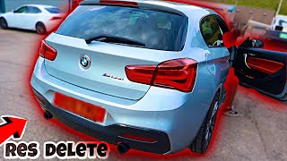 BMW M135I RESONATOR DELETE WAS IT WORTH IT AND POV DRIVE [upl. by Ahk593]