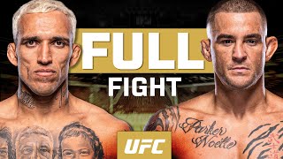 Charles Oliveira vs Dustin Poirier  FULL FIGHT  UFC 309 [upl. by Osnohpla]