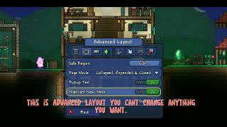 Best Settings in Terraria Mobile 143 [upl. by Anilrac]