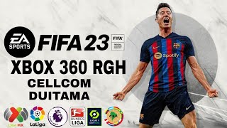 Fifa 23 para Xbox 360 rgh  Kits 2023  Fichajes Temporada 2023 hasta Cavani en el Valencia [upl. by Neirol]