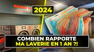 Combien Rapporte ma Laverie en 1 an  LES CHIFFRES [upl. by Noyrb]