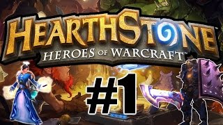 Hofkari amp Nitzia en Hearthstone  Primer Duelo 001 [upl. by Ecirbaf]