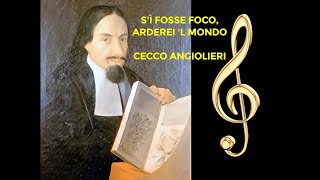 Cecco Angiolieri S’i’ fosse foco ardereï ‘l mondo di Cecco Angiolieri POESIE CANTATE lucaespo [upl. by Katlin]