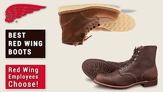 THE 5 BEST RED WING BOOTS according to Red Wing employees [upl. by Astri]