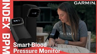 Index™ BPM Smart Blood Pressure Monitor – Garmin® Retail Training [upl. by Yusem]