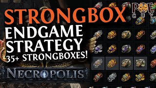 PoE 324  STRONGBOXES ARE BUSTED How good are the new strongbox scarabs [upl. by Jeramie]