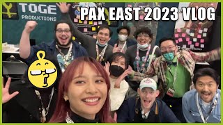 Toge Productions goes to BOSTON  PAX East 2023 vlog [upl. by Ahsinaw447]