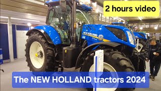 The 2024 NEW HOLLAND tractors 2h long video [upl. by Oicnerolf563]