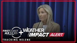 Tracking Helene Jacksonville Mayor Donna Deegan discusses Duval County storm preparations [upl. by Fahey]