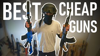 8 Cheap Airsoft Guns for Beginners [upl. by Guimond]