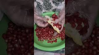 Sweet Pomegranate sweet fruit pomegranate viralreels youtubeshorts punjabilife happy music [upl. by Ahsilrae]