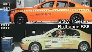 Китаец против немца КРАШ ТЕСТ bmw 7 amp brilliance bs6 crash test [upl. by Nyrak]