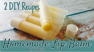 QUICK amp EASY DIY CHAPSTICK  LIP BALM  Essential Oil Recipes  PARTY FAVOR [upl. by Arua337]