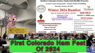 First Colorado Ham Fest of 2024 Northern Colorado Amateur Radio Club NCARC Winter 2024 Hamfest [upl. by Faucher]